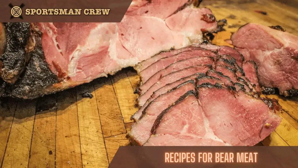 recipes for bear meat