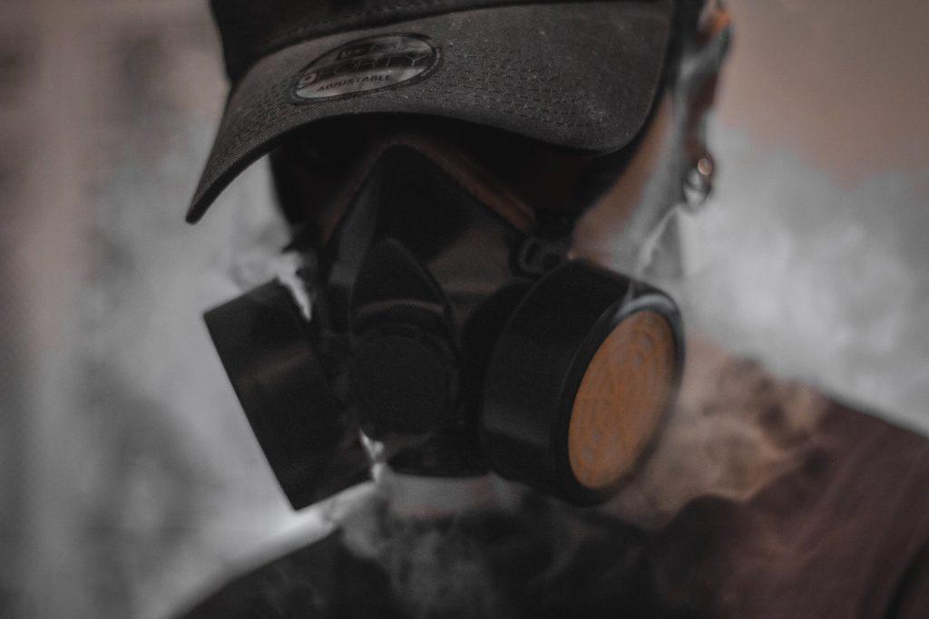 gas mask for pepper spray
