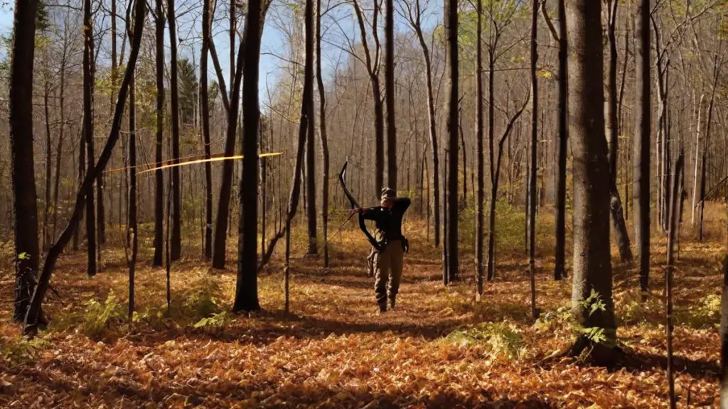 can i carry a pistol while bow hunting in michigan