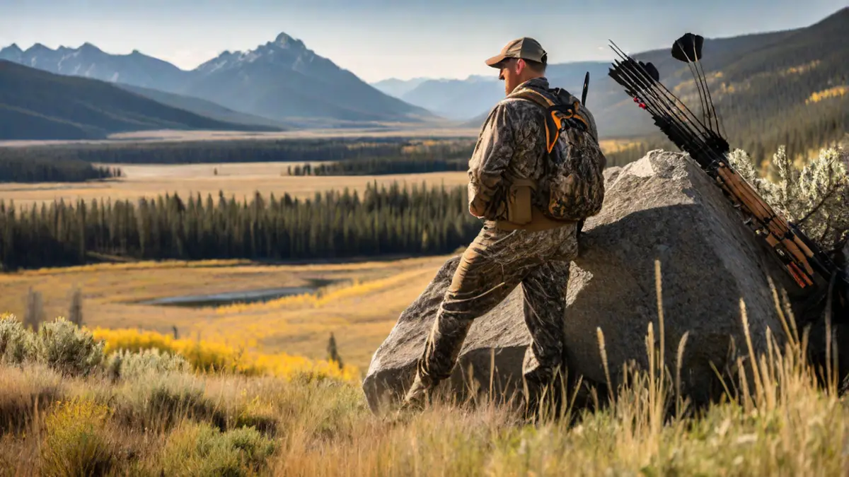 can you carry a pistol while bow hunting in montana