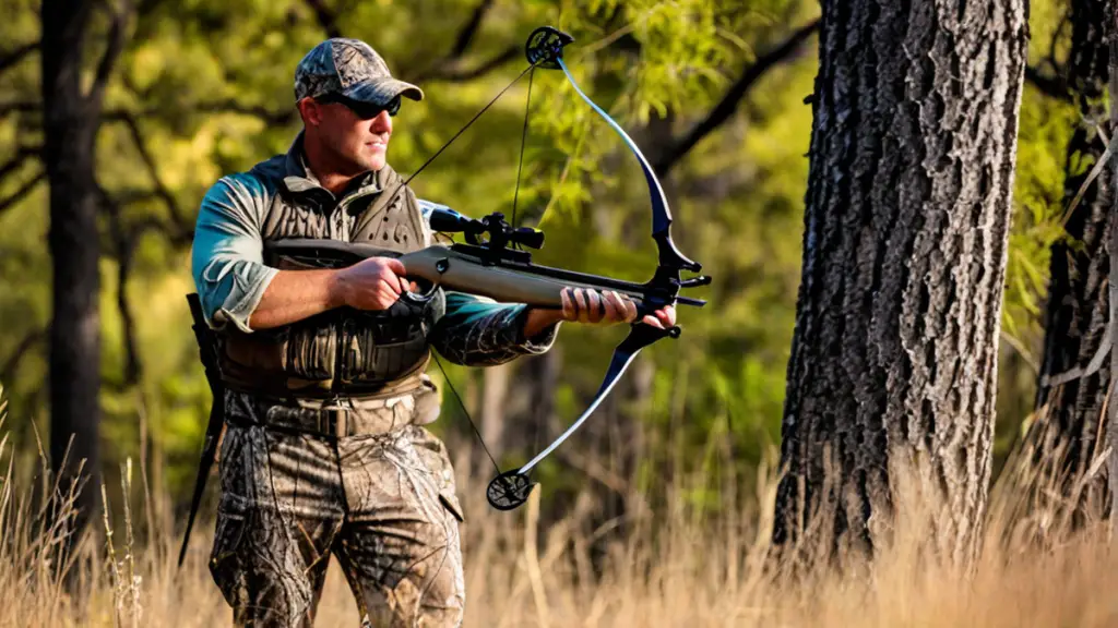 can you carry a pistol while bow hunting in texas