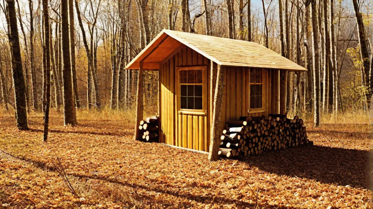 how to build a bow hunting blind