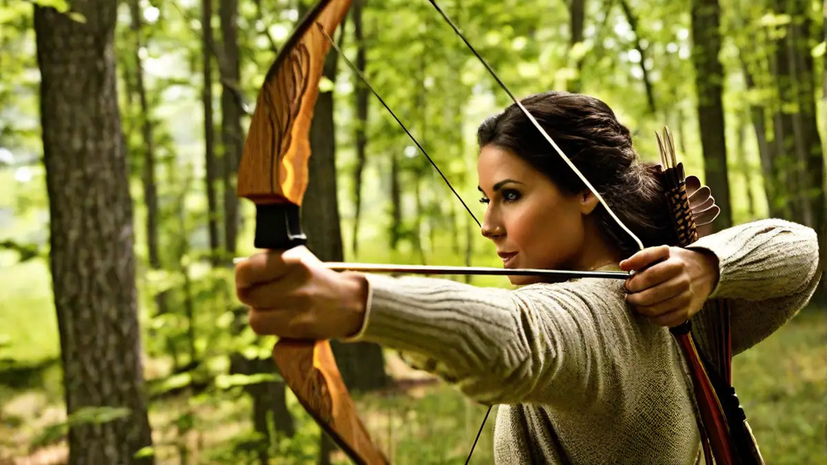 how to make bow and arrow for hunting