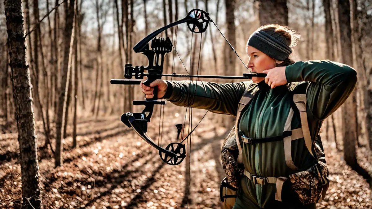 how to set up a compound bow for hunting