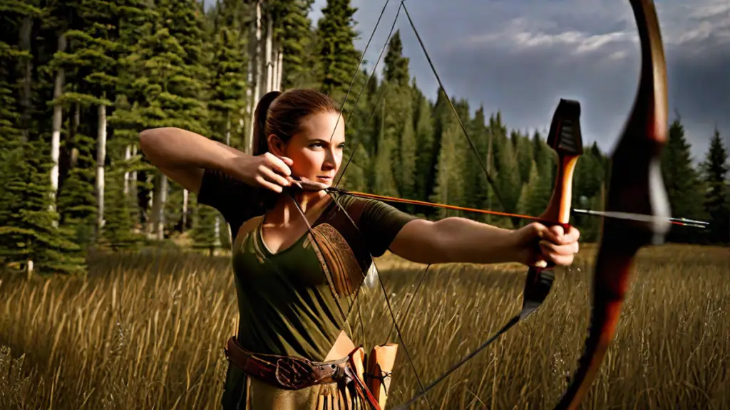 how to use a hunting bow