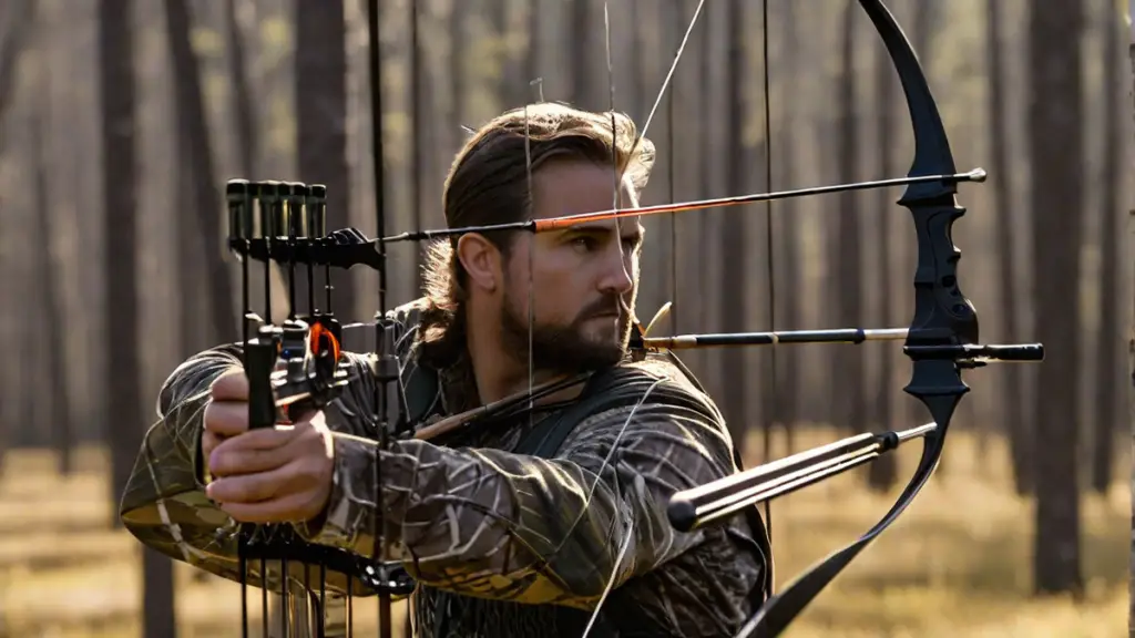 what size peep sight for bow hunting