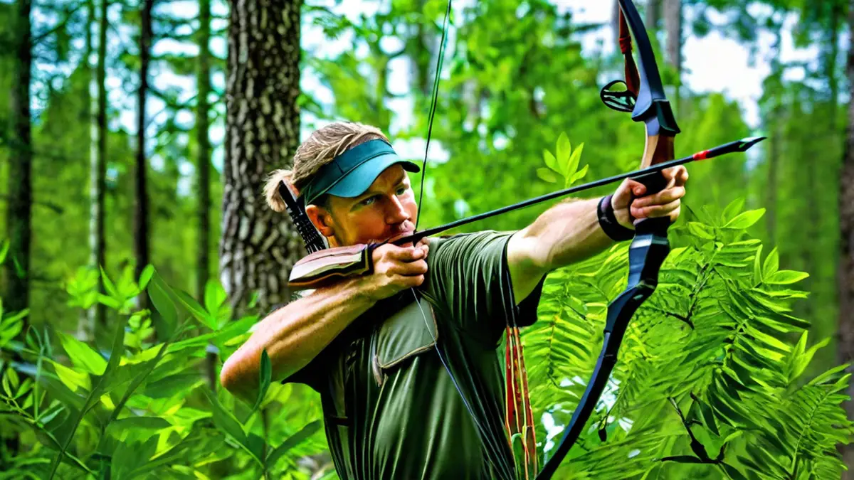 what size recurve bow for hunting
