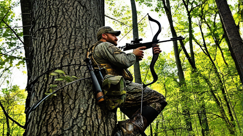 when bow hunting from a tree stand