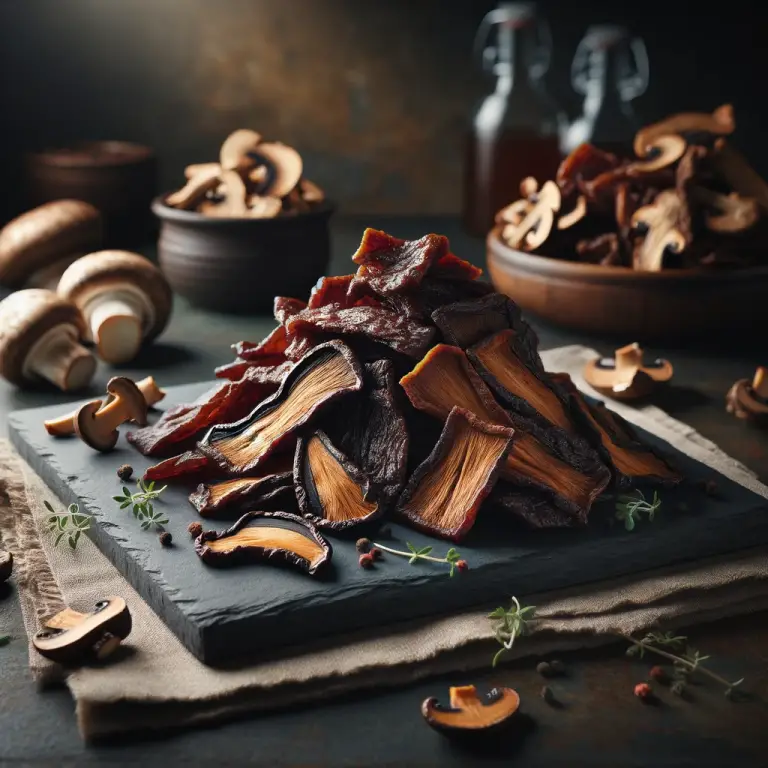 Mushroom Jerky Recipe A StepbyStep Guide to Savory Snacking