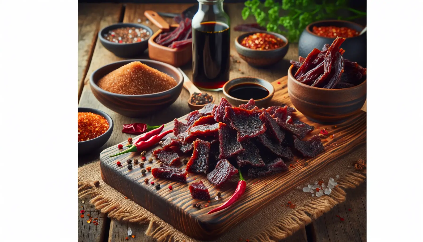 Sweet and Spicy Beef Jerky Recipe