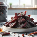 Sweet and Spicy Peppercorn Beef Jerky